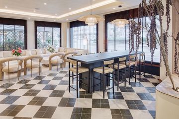 Lobby sitting area