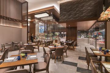 Breakfast area