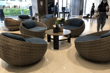 Lobby sitting area