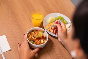 Breakfast area