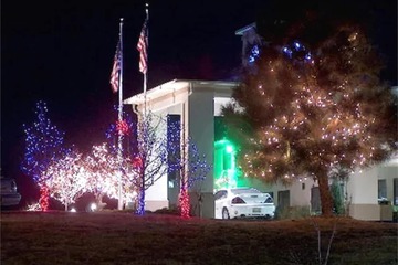 Front of property - evening/night