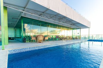 Rooftop pool