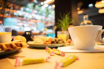 Breakfast buffet