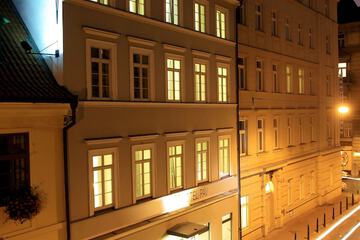 Front of property - evening/night