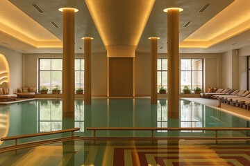 Pool waterfall