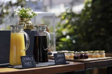 Breakfast buffet