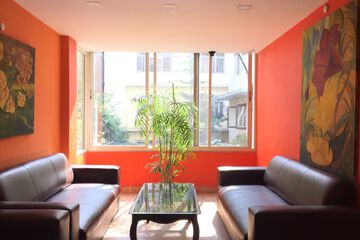 Lobby sitting area