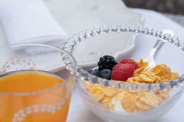 Breakfast buffet