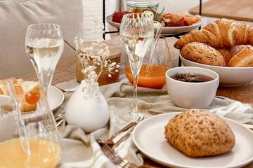 Breakfast buffet
