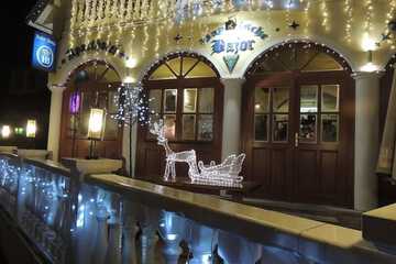 Interior entrance
