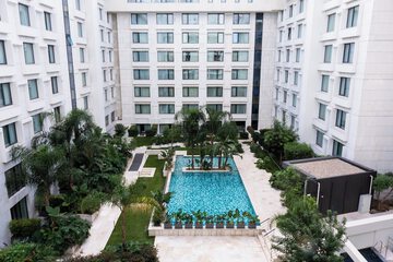 Courtyard view