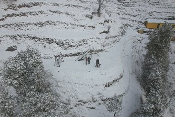 Snowmobiling