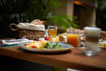 Breakfast area