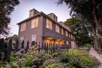 Front of property - evening/night