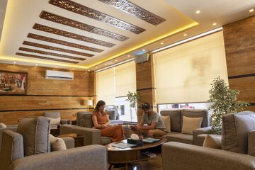 Lobby sitting area