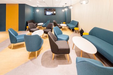 Lobby sitting area