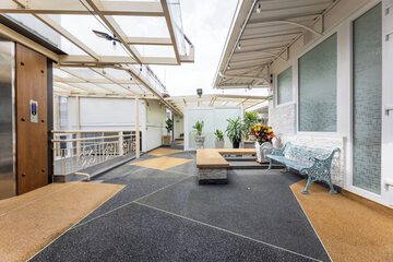 Rooftop terrace
