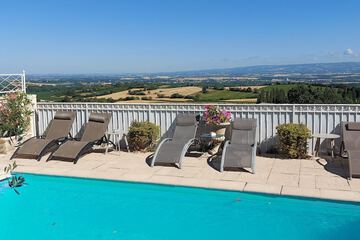 Rooftop pool