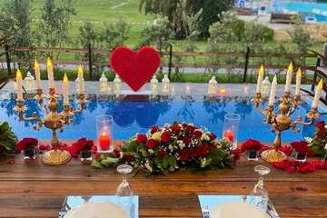 Couples dining