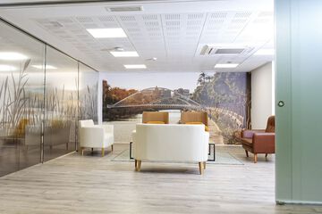 Lobby sitting area