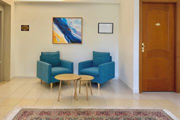 Lobby sitting area