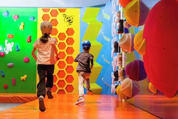 Rock climbing wall - indoor