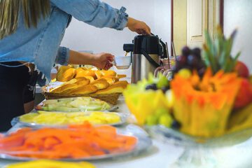Breakfast buffet
