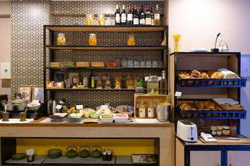 Breakfast area