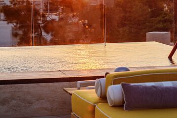 Rooftop pool