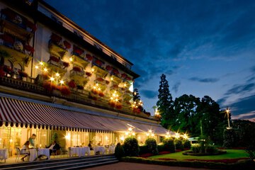 Front of property - evening/night