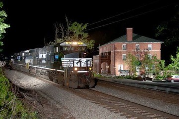 Front of property - evening/night
