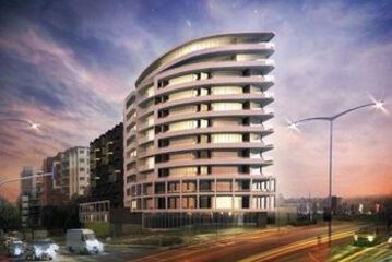 Hotel Front - Evening or Night