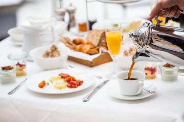 Breakfast area