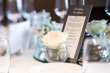 Indoor wedding