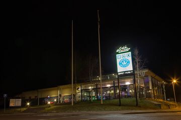 Front of property - evening/night