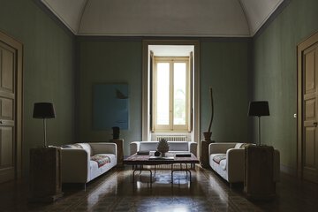 Lobby sitting area