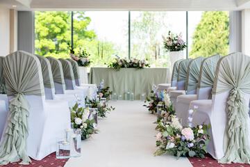 Indoor wedding