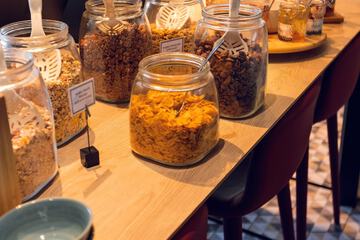 Breakfast area