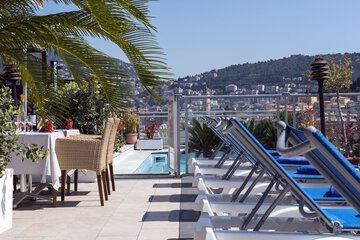 Rooftop pool
