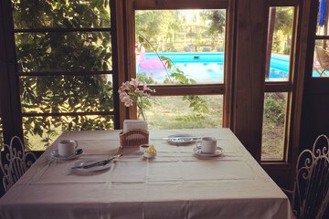 Breakfast area