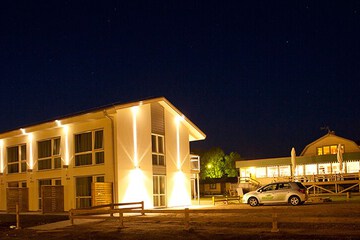 Front of property - evening/night