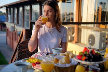 Breakfast area