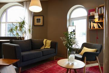 Lobby sitting area