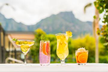 Poolside bar
