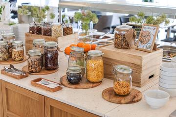 Breakfast buffet
