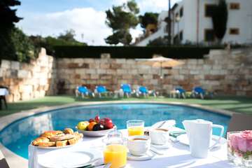 Breakfast area