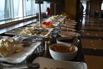 Breakfast buffet