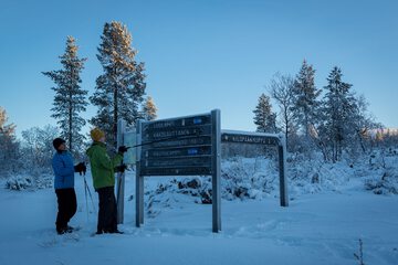 Snowshoeing