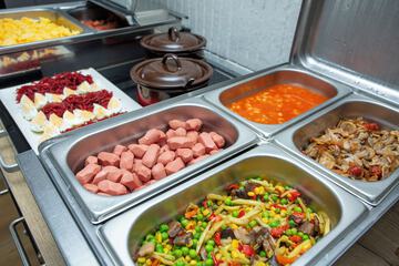 Breakfast buffet