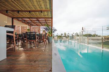 Rooftop pool